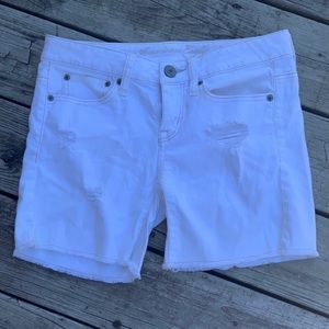 American Eagle Distressed Stretch Shorts